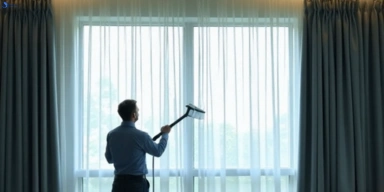 Commercial curtain stain removal service mudjimba hotels offices restaurants