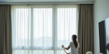Delicate fabric curtain stain removal silk velvet sheer mudjimba treatment