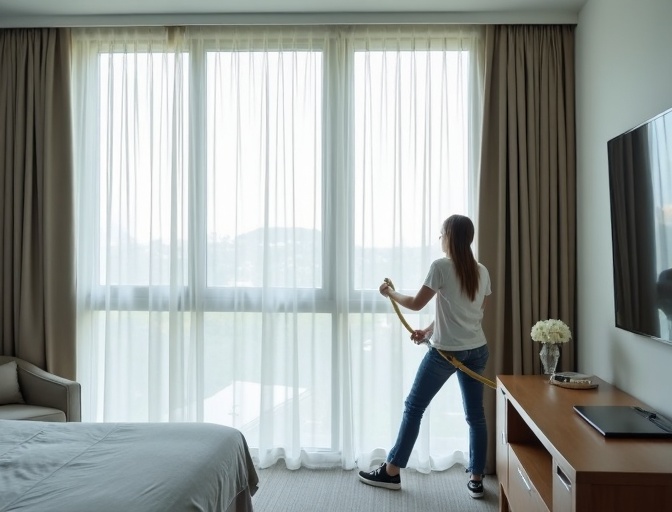 Mudjimba Sheer Curtain Cleaning